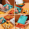 4-Piece Colorful Serving Platter Set